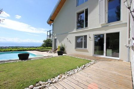 Villa avec piscine chauffée, vue panoramique sur le lac et Alpes - Foto 5