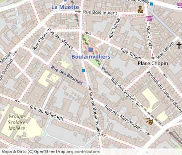 Rue de Boulainvilliers, Paris - Photo 1
