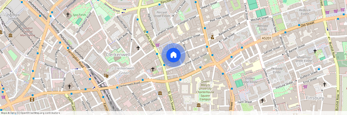Brewhouse Yard, Clerkenwell, London, EC1V