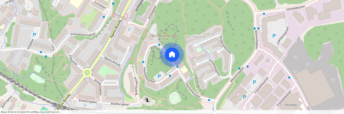 Filipstadsbacken, Farsta