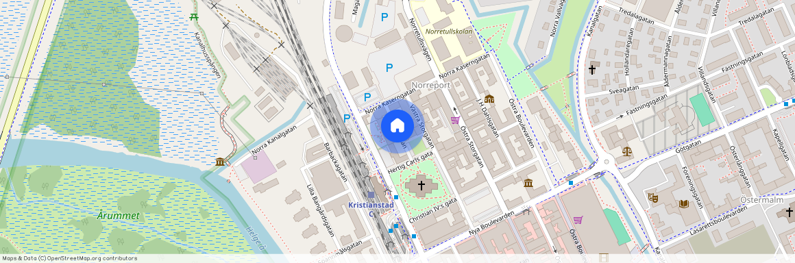 Teatergatan, Kristianstad