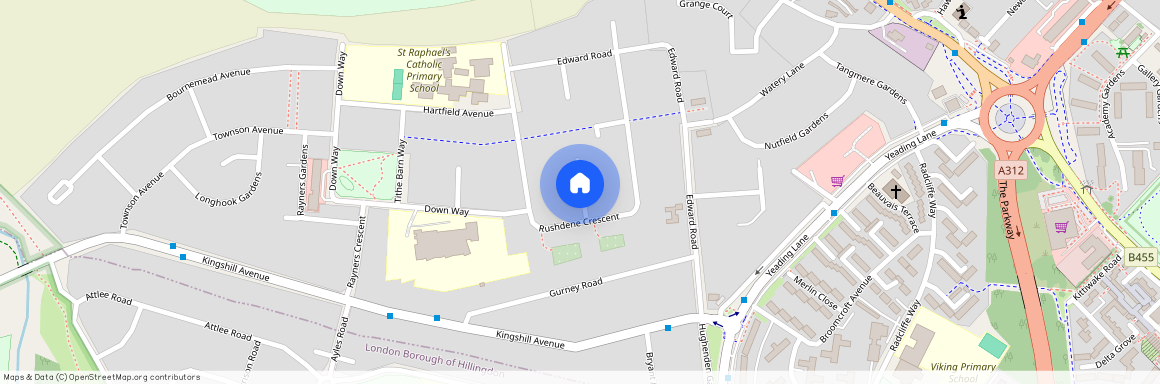 Rushdene Close, Greater London, UB5