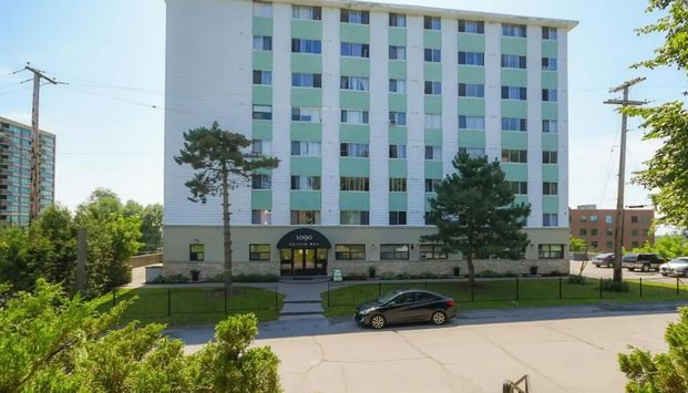 1090 Kristin Way — “Mountview Apartments” — a mid-rise 8-storey residential building offering studio- to 2-bedro - Photo 1