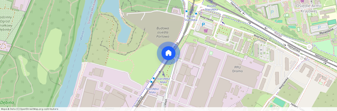 ul. Rataje, Starołęka Mała, Nowe Miasto, Poznań, wielkopolskie