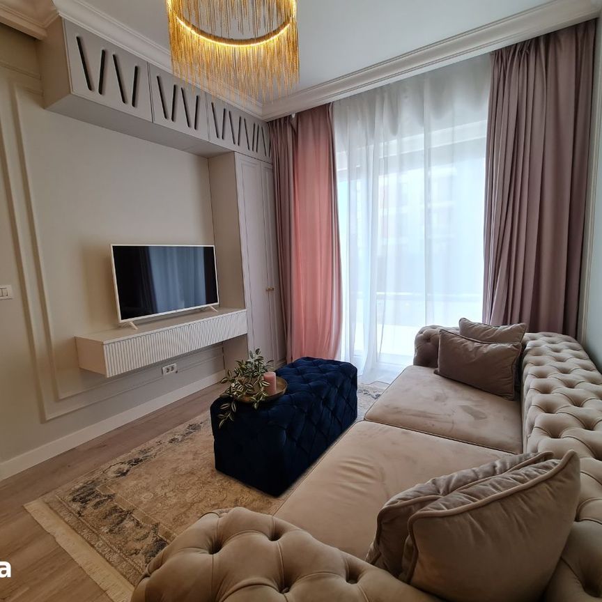 Inchiriez ap. LUX 2 camere ADORA PARK NOU cu TERASA, Parcare, Smart Tv - Photo 1