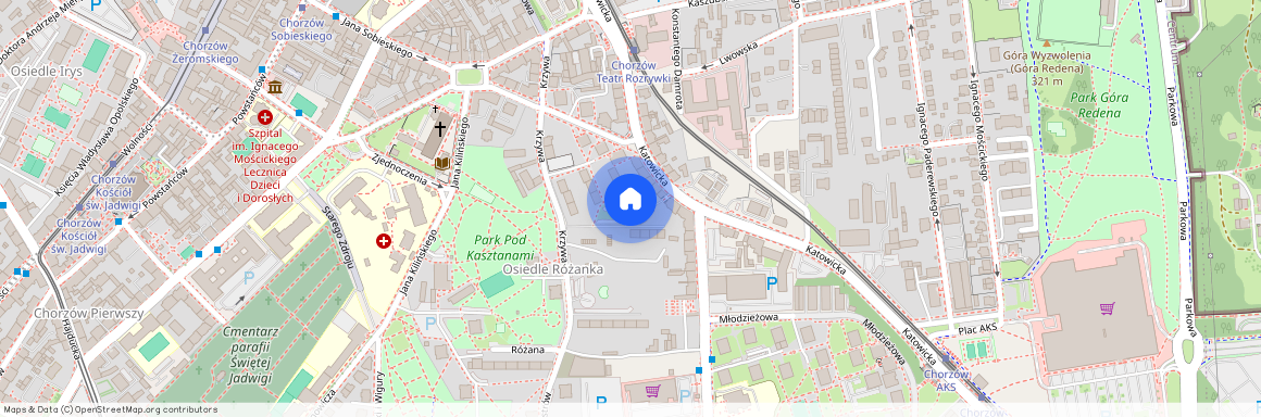 Klimzowiec, Centrum, Chorzów, śląskie