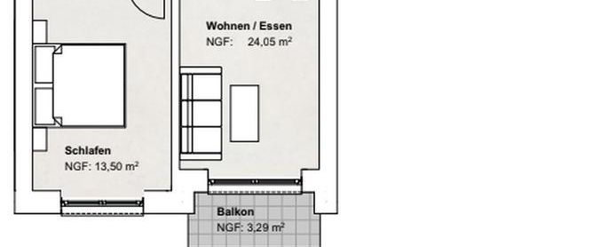 Wohnen mit Stil: 2-Zimmer-Neubauwohnung mit Balkon – ca. 57 m² in Fümmelse - Photo 1