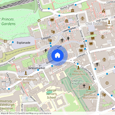 West Bow, Grassmarket, Edinburgh EH1