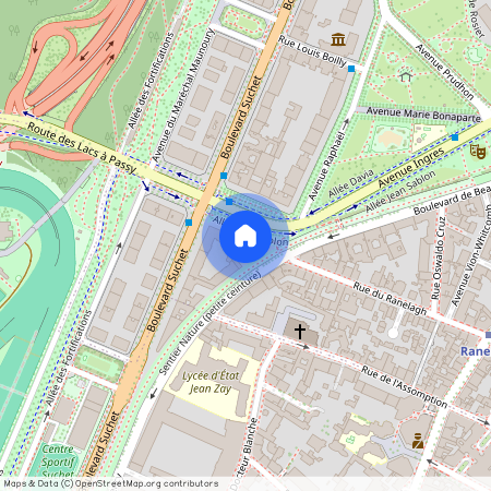 3 pièces meublé - Avenue Ingres, Paris 16Ème