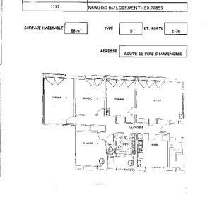 Location appartement T5 88.00m² à Sezanne (51120) Loyer CC * : 553.37 € Réf : ER.22859 - Photo 3