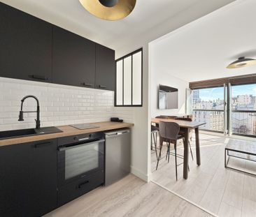 2 pièces meublé au 8e étage avec vue dégagée – Jourdain, Paris 20e - Photo 5