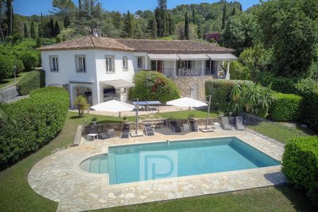 Location annuelle - Villa de luxe avec piscine et tennis proche Cannes - Photo 5