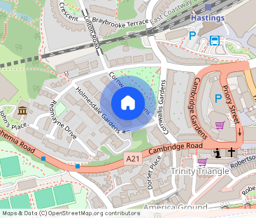 Cornwallis Gardens, HASTINGS - Photo 1