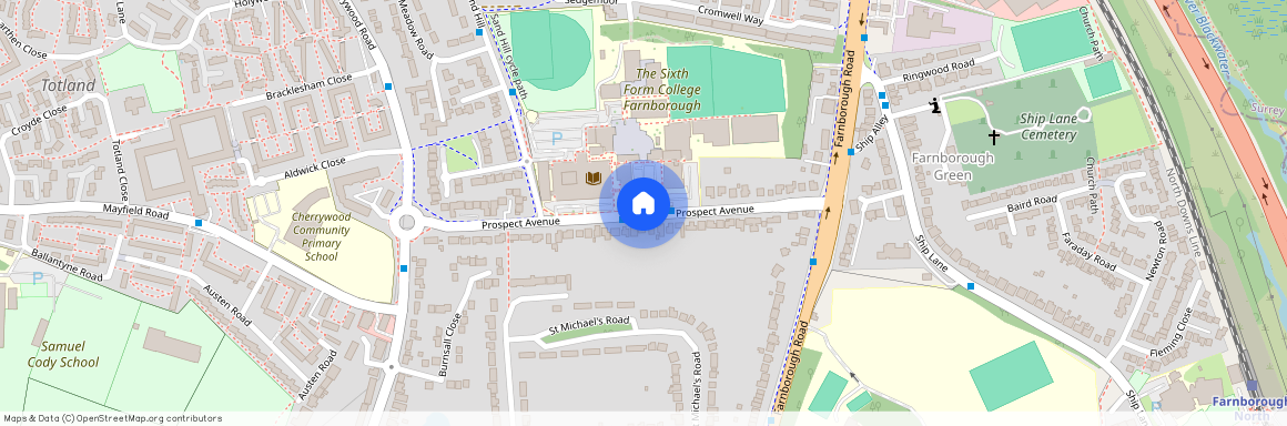 Prospect Avenue, Farnborough