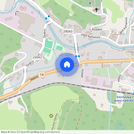 Hlavní, Smržovka, okres Jablonec nad Nisou