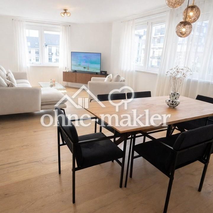 Modernisierte, helle 2 Zi.-Wohnung mit 20 qm Sonnenterrasse mitten im Agnesviertel - Foto 1