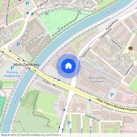 ul. Podwisłocze, Mieszka I, Rzeszów, podkarpackie