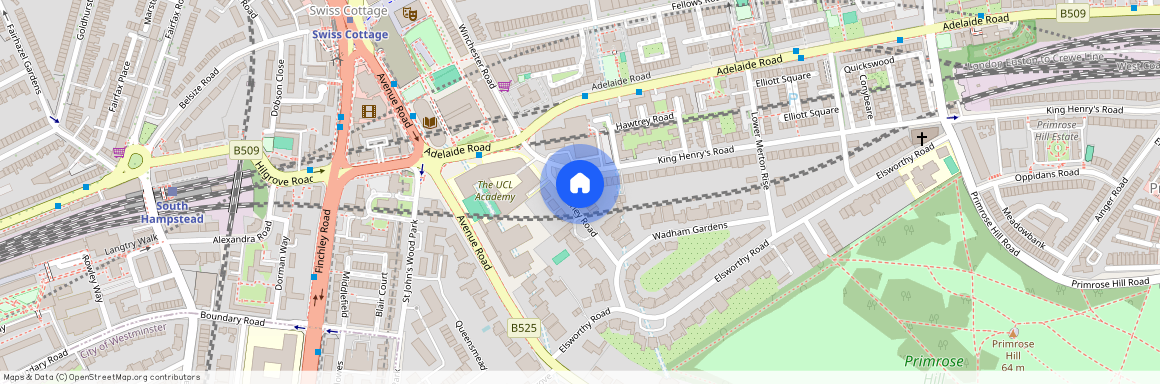 St John's Lodge, Harley Road, Primrose Hill, London