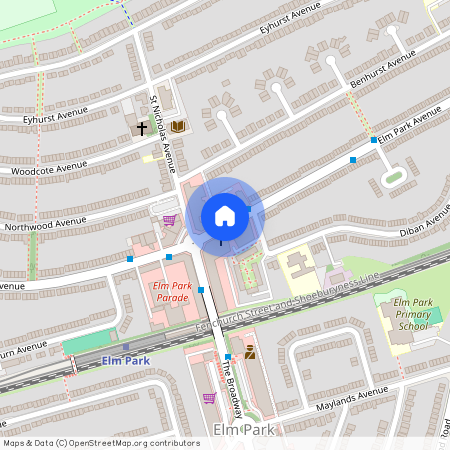 Elm Park Avenue, Hornchurch, London, RM12