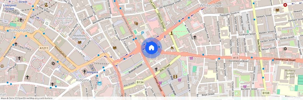 New Drum Street, Aldgate, London, E1