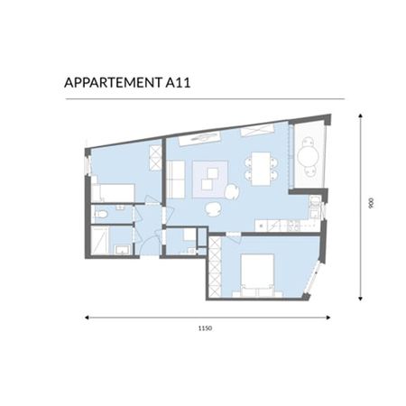 Appartement te huur - Foto 4