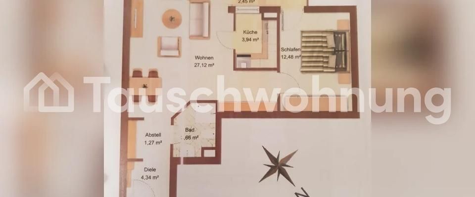 TAUSCHWOHNUNG Gemütliche Wohnung mit Balkon und Tiefgarage in Ehrenfeld - Foto 1