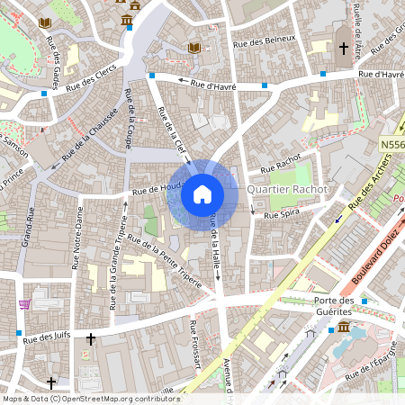 Rue de la Halle, 4/6, 7000, Mons