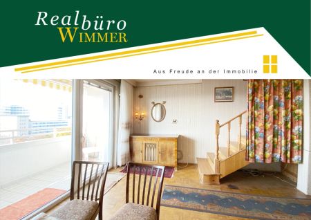 Teilmöblierte, sofort beziehbare 3-Zimmer Maisonette-Wohnung mit Loggia - Foto 3