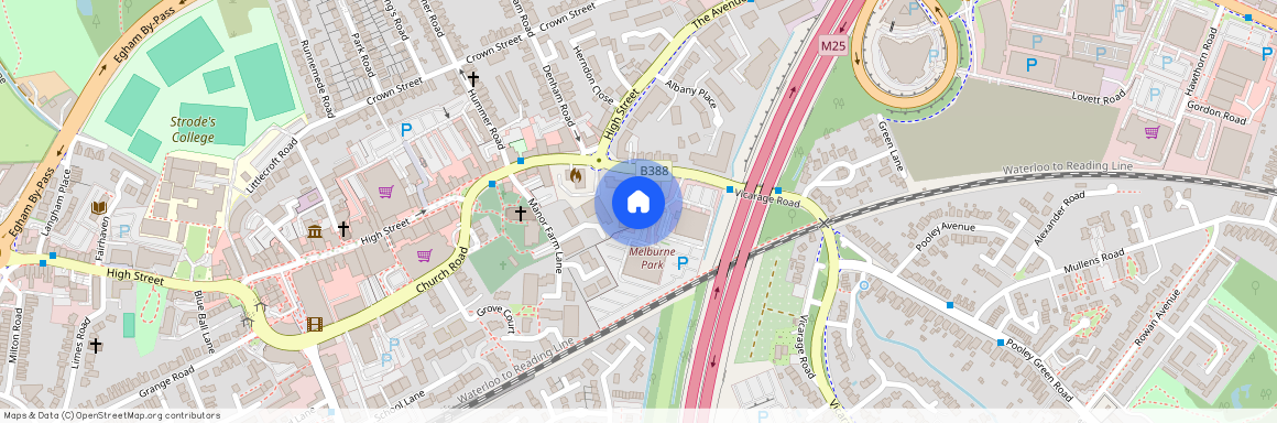 Steeple Court, Vicarage Road, Egham, Surrey, TW20