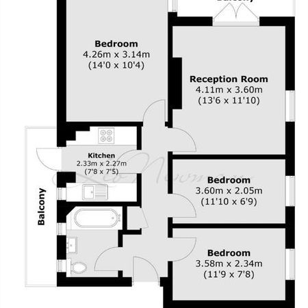 3 bedroom flat to rent - Photo 4