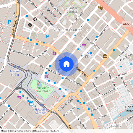 Chatsworth House, 19 Lever St, Manchester, Greater Manchester, M1 1BY