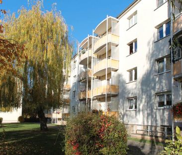 3-Raum-Wohnung mit Balkon, Badewanne und tollem Ausblick - Photo 5