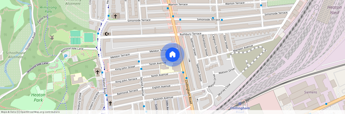 Heaton Bank, Heaton Road, Heaton