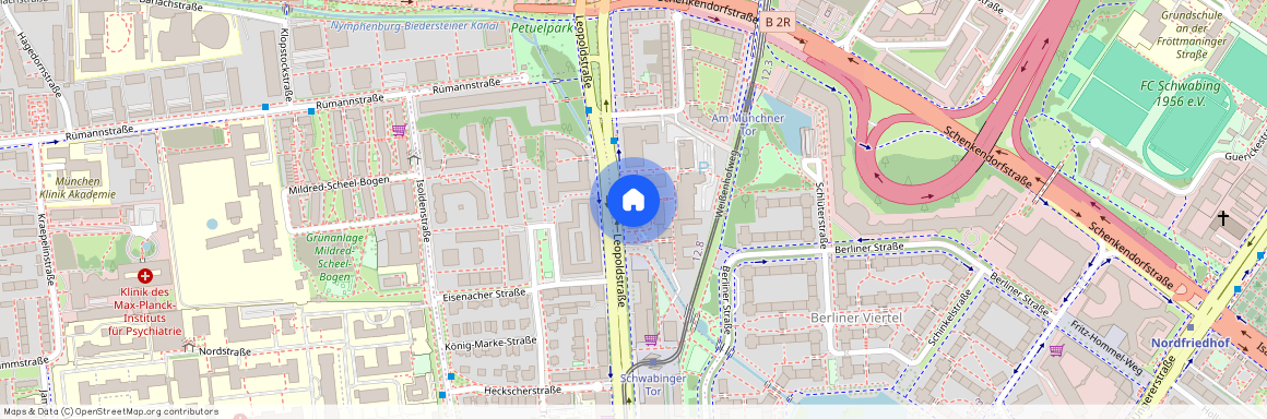 Leopoldstraße 204a, 80804 München, Germania