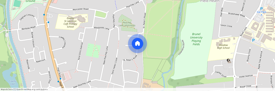 St. Peters Road, Uxbridge, UB8