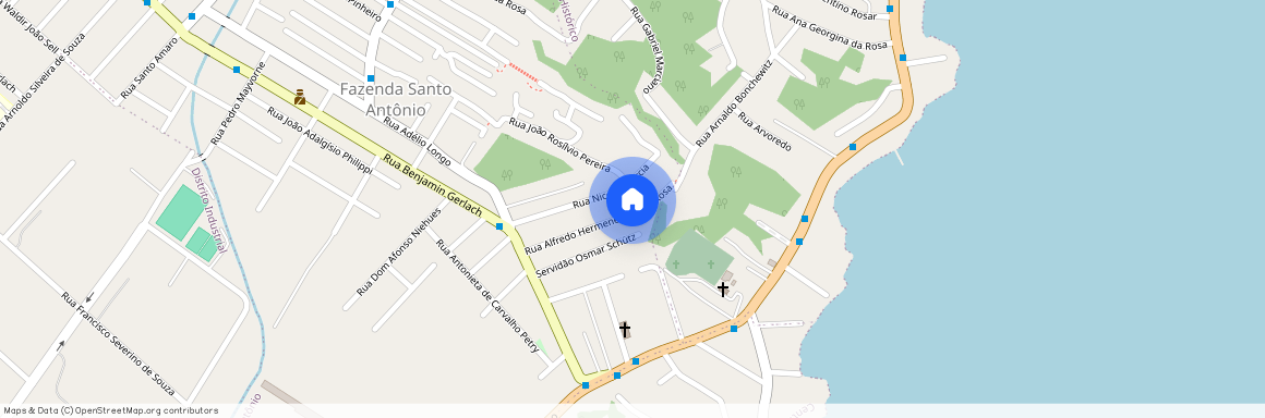 Rua Alfredo Hermenegildo Da Rosa, 268, Fazenda Santo Antônio - São José