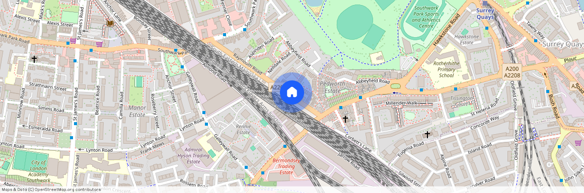 SE16 2DA, London