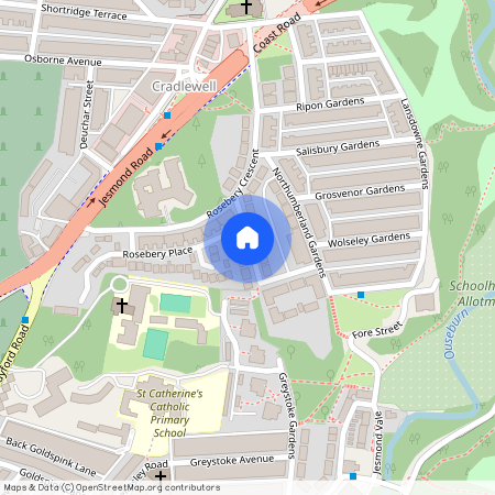 Selborne Gardens, Newcastle Upon Tyne NE2