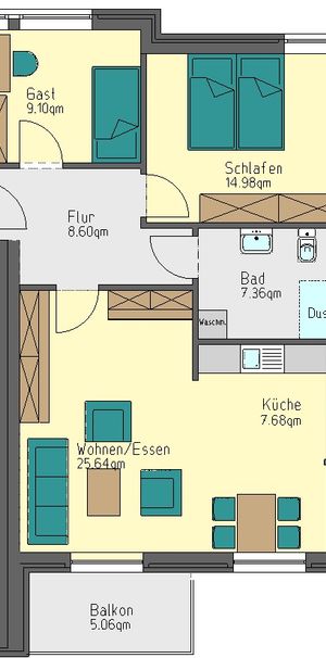 Barrierefreie 3-Zimmer-Wohnung in zentraler Lage von Werl - Foto 2