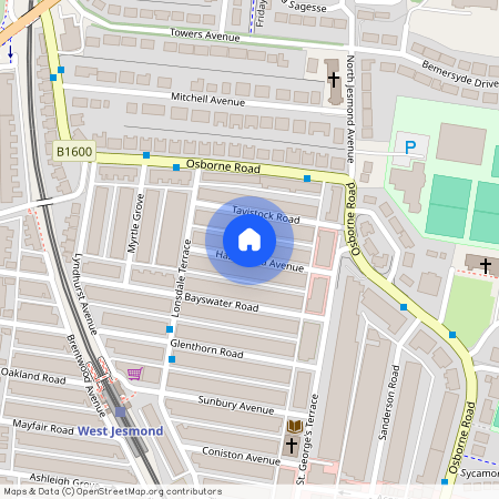 Hazelwood Avenue, Jesmond, NE2