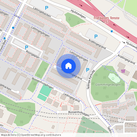 Tensta, Stockholm, Glömmingegränd 12