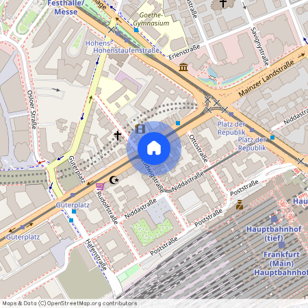 Mainzer Landstr. 109, 60329 Frankfurt am Main - Bahnhofsviertel