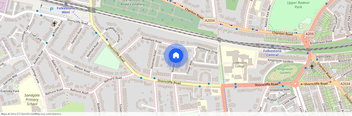 Marten Road, Folkestone, CT20 2JR, Kent