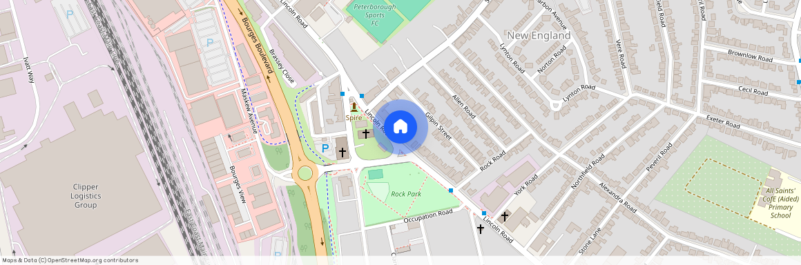 PE1, Peterborough, Touthill Place