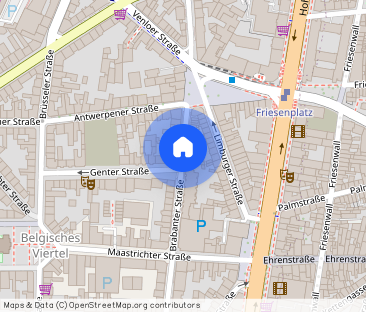 Beliebte Lage - Balkonwohnung im Belgischen Viertel - Photo 1