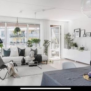 Välplanerad 3:a i Hammarbysjöstad uthyres - Foto 1