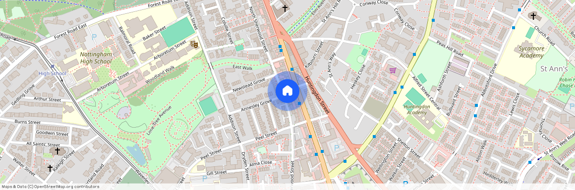 144 North Sherwood Street, NOTTINGHAM NG1 4EF