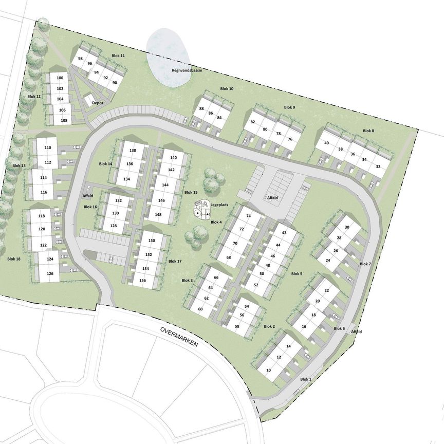 Skøn lejebolig på Overmarken med parkering og egen have - Photo 1