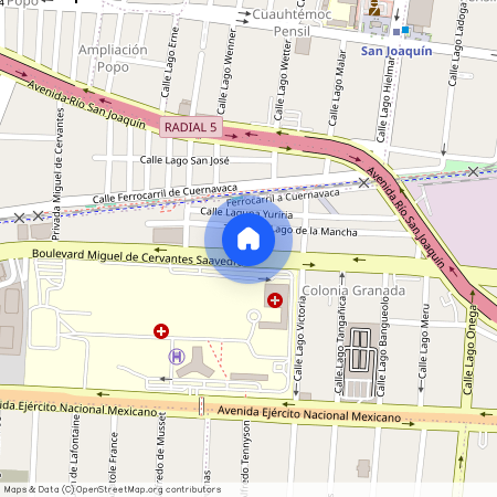 Blvd. Miguel de Cervantes Saavedra 71, Granada, Miguel Hidalgo, 11520 Ciudad de México, CDMX #71, Colonia Granada, C.P. 11520, Df / Cdmx