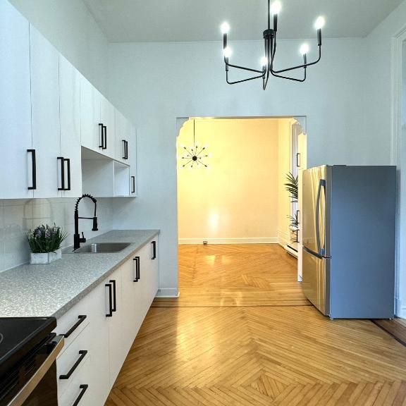 MAJESTUEUX 3 1/2 semi meublé dans un immeuble ancestral (LOGEMENT UNIQUE) - Photo 1